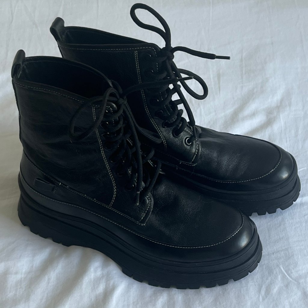 Asra Genuine Leather Boots Size 10.5